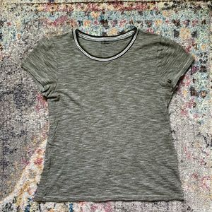 Madewell Whisper Cotton Ringer Tee in Stripe